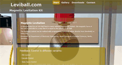 Desktop Screenshot of leviball.com