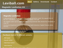 Tablet Screenshot of leviball.com